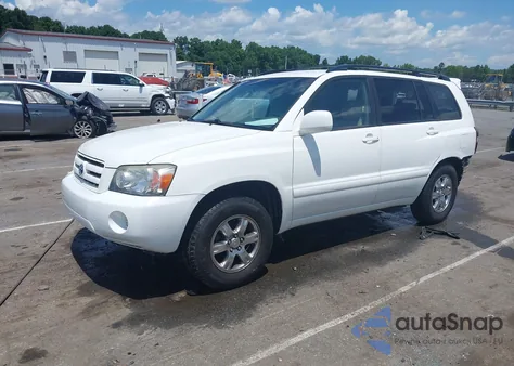 2007 Toyota Highlander V6 из США, поврежденный, VIN JTEDP21AX70138845